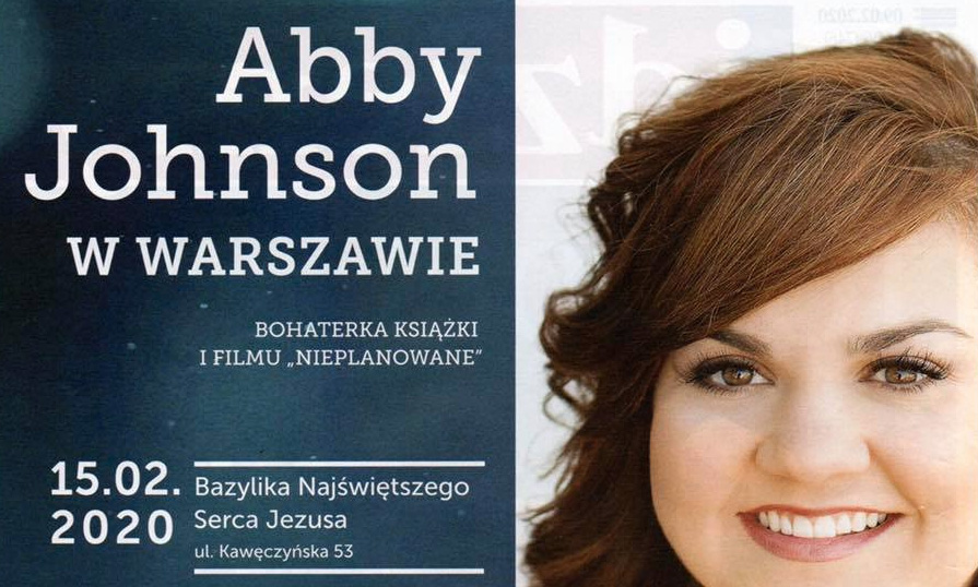 Abby Johnson w Warszawie