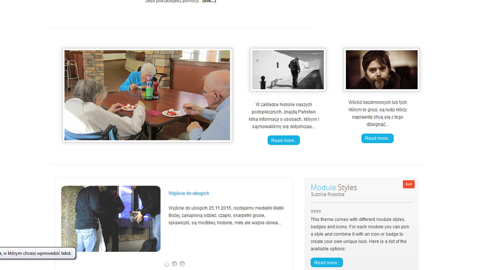 Fudacja Ja Jestem printscreen