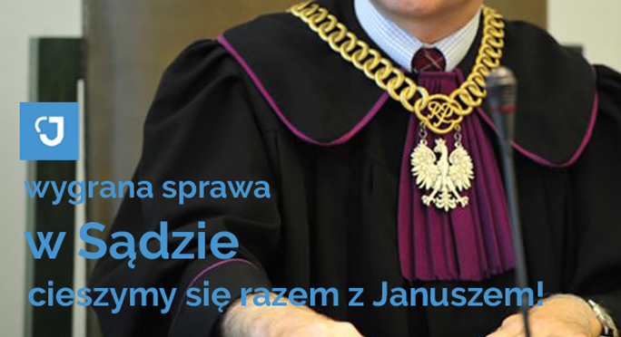 Wygrana sprawa sądowa bezdomnego Fundacja Ja Jestem